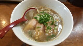 濃厚煮干しラーメンが最高です！