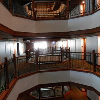 チョット中華風な内装です。