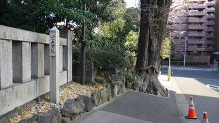日枝神社に続く坂