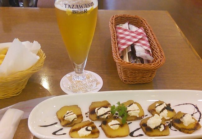 田沢湖にある地ビールレストラン