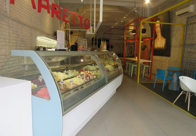 アイスクリームがおいしかったです