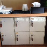 セーフティボックスが数個。数人で宿泊する場合は便利かも。