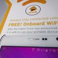 機内Wifi！しかも無料!!
