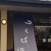 日帰り温泉なのが「筑波山温泉 つくば湯」