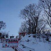 海の見える地域の神社