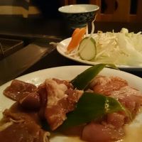 唯一の写真。ジンギスカンいただきました！！