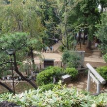 富士塚からの眺め