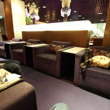 座席はゆったり