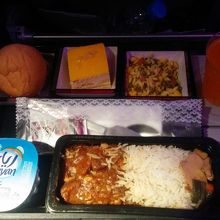ドーハ→ブエノスアイレス　機内食