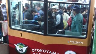 正月になると大勢の参拝客が乗ります！！