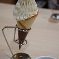 ソフトクリームつき朝食