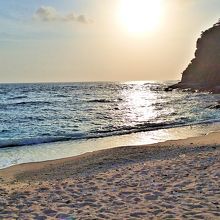 ヒズシビーチのサンセットです。