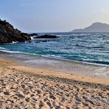 ヒズシビーチの全景です。