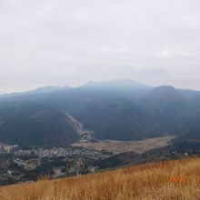 山頂からの景色