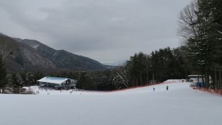 アットホームなスキー場