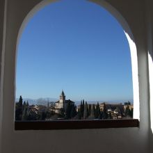 回廊からの景色