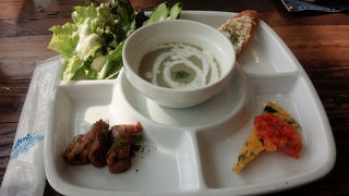 景色がいいカフェ