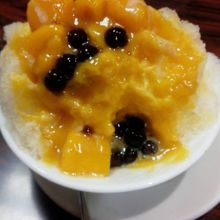 とろけるマンゴーとプルプルタピオカ