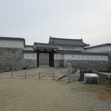 赤穂城の城門   