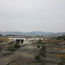 天守跡からの眺め