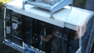 岐阜公園と金華山の山頂を結ぶロープウェー