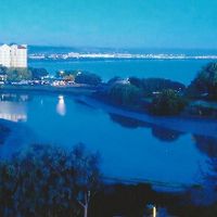 部屋から、サンフランシスコ方面を望みます（朝）♪