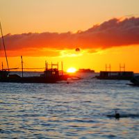 ホテル前のビーチより