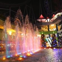 噴水のショー