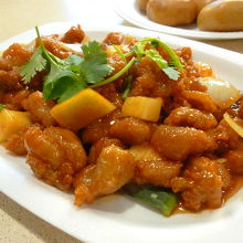 酢豚ならぬ酢鶏