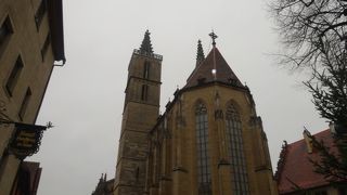 ローテンブルクで一番大きい教会