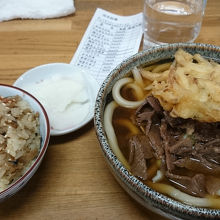 料理と注文の紙