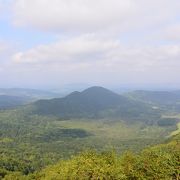 十勝平野を見下ろす壮大な風景