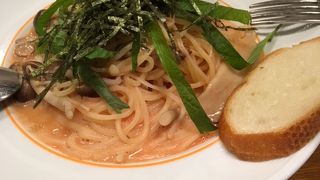 チェーン店のパスタ屋
