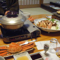 蟹料理を満喫