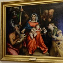 ロレンツォ・ロット　聖カテリーナの神秘的婚姻