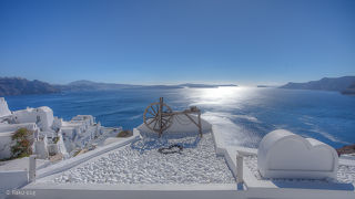  イアの街からの　景色は　言葉にならないです～