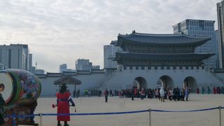 「景福宮」への入場券はここで購入です！