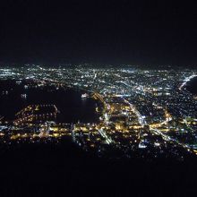 素晴らしい夜景でした。