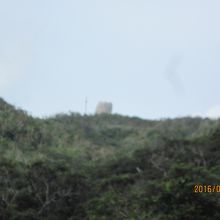 遠くにに見える展望台