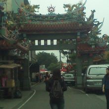 大渓老街への入口♪