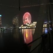 みなとみらいの夜景が綺麗！