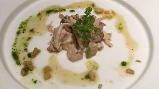 ステーキがコースがいただけます