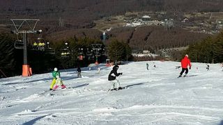 スキーヤーだけのスキー場