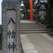 荻窪駅北東の神社