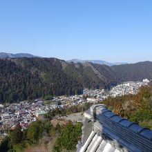 天守閣からの景色