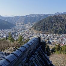 天守閣からの景色