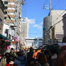 屋台もたくさん