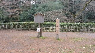 春には枝垂れ桜の名所