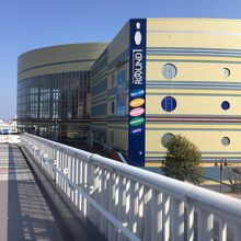 浜大津アーカス、外観。