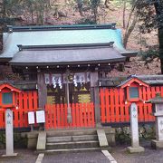 渡月橋近くの水難の神